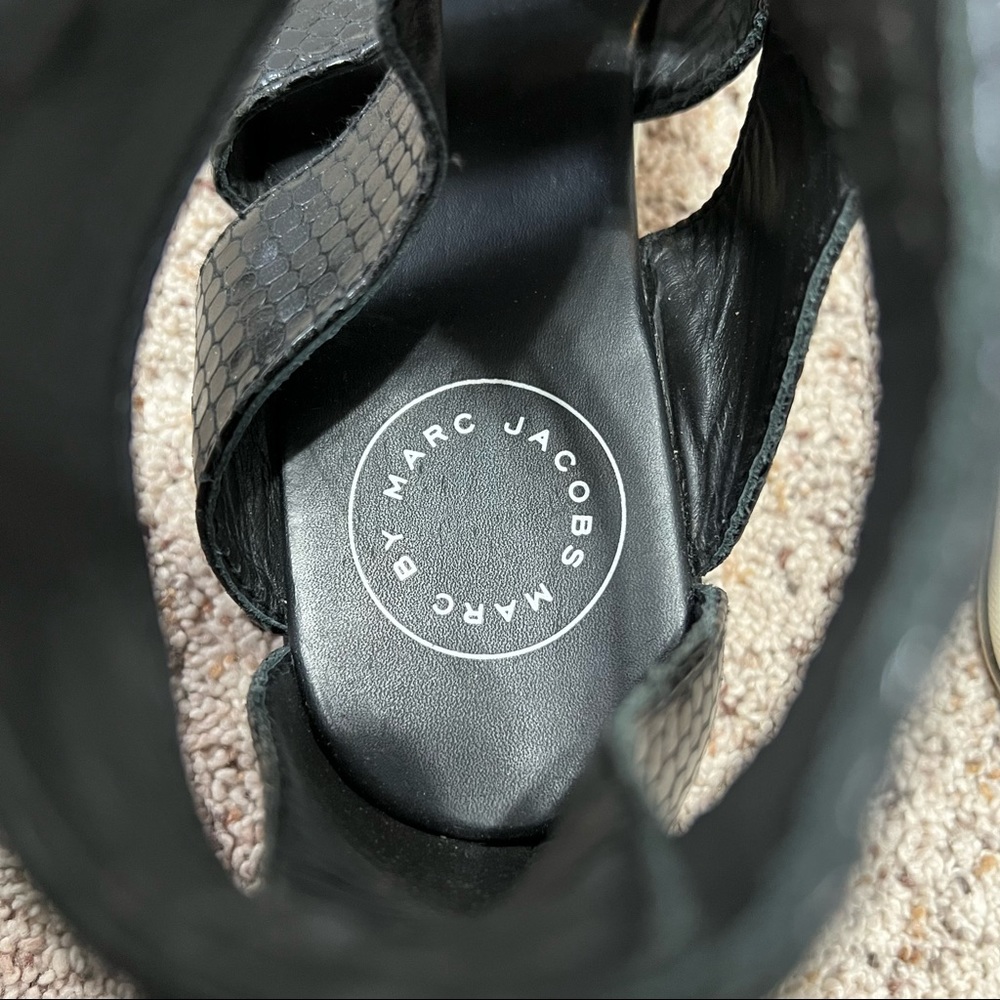 Marc By Marc Jacobs Python Embossed Gladiator San… - image 6